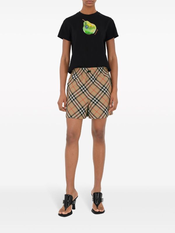 Burberry EKD Vintage Check-print Shorts - Farfetch