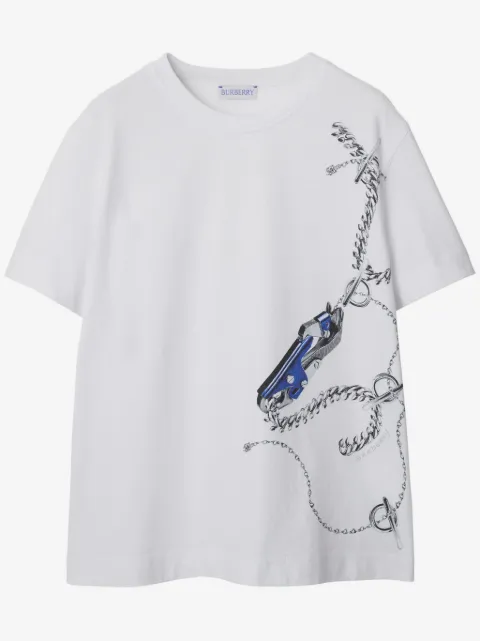 Burberry t-shirt à imprimé Knight