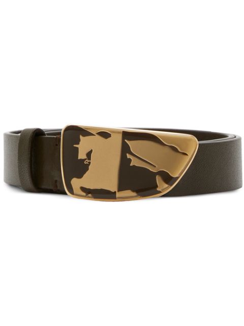 Burberry Shield leather belt Women