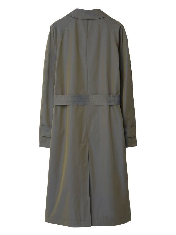 Burberry Long Cotton Car Coat - Farfetch