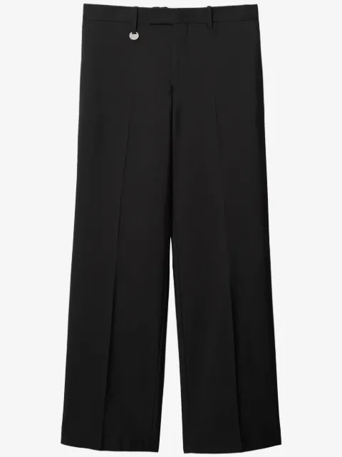 Burberry straight-leg wool-blend trousers