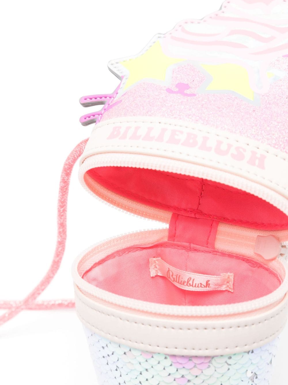 Shop Billieblush Ice-cream Shaped Crossbody Bag In Pink