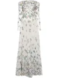Saiid Kobeisy sequin-embellishment off-shoulder dress - White