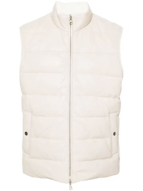 Eleventy reversible padded gilet