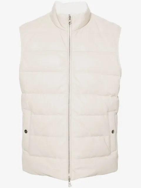 Eleventy reversible padded gilet