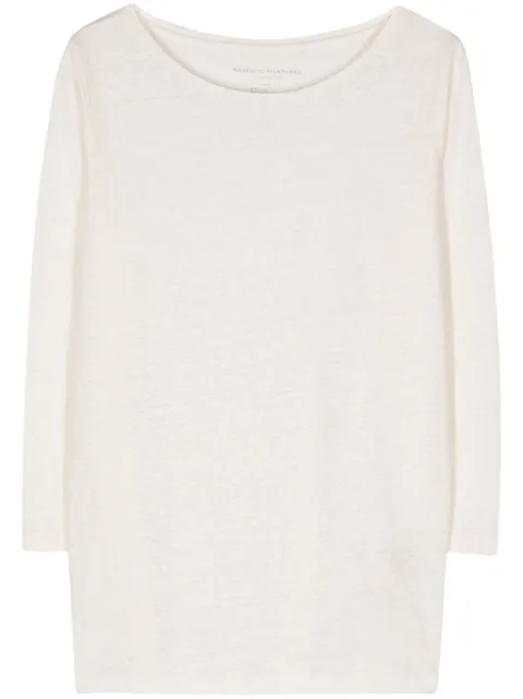 Majestic Filatures slub-texture T-shirt