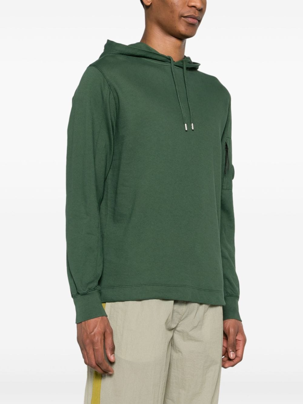 C.P. Company Katoenen hoodie Groen