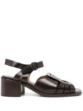 Hereu Ancora leather sandals - Brown