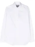 Canali classic-collar cotton shirt - White