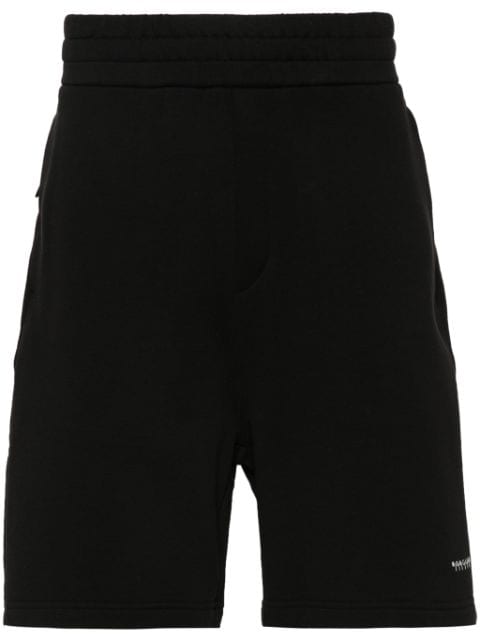 Moncler logo-patch cotton shorts