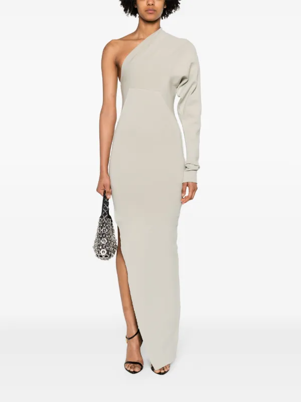 Rick Owens one-shoulder Asymmetric Dress | Grey | FARFETCH JO