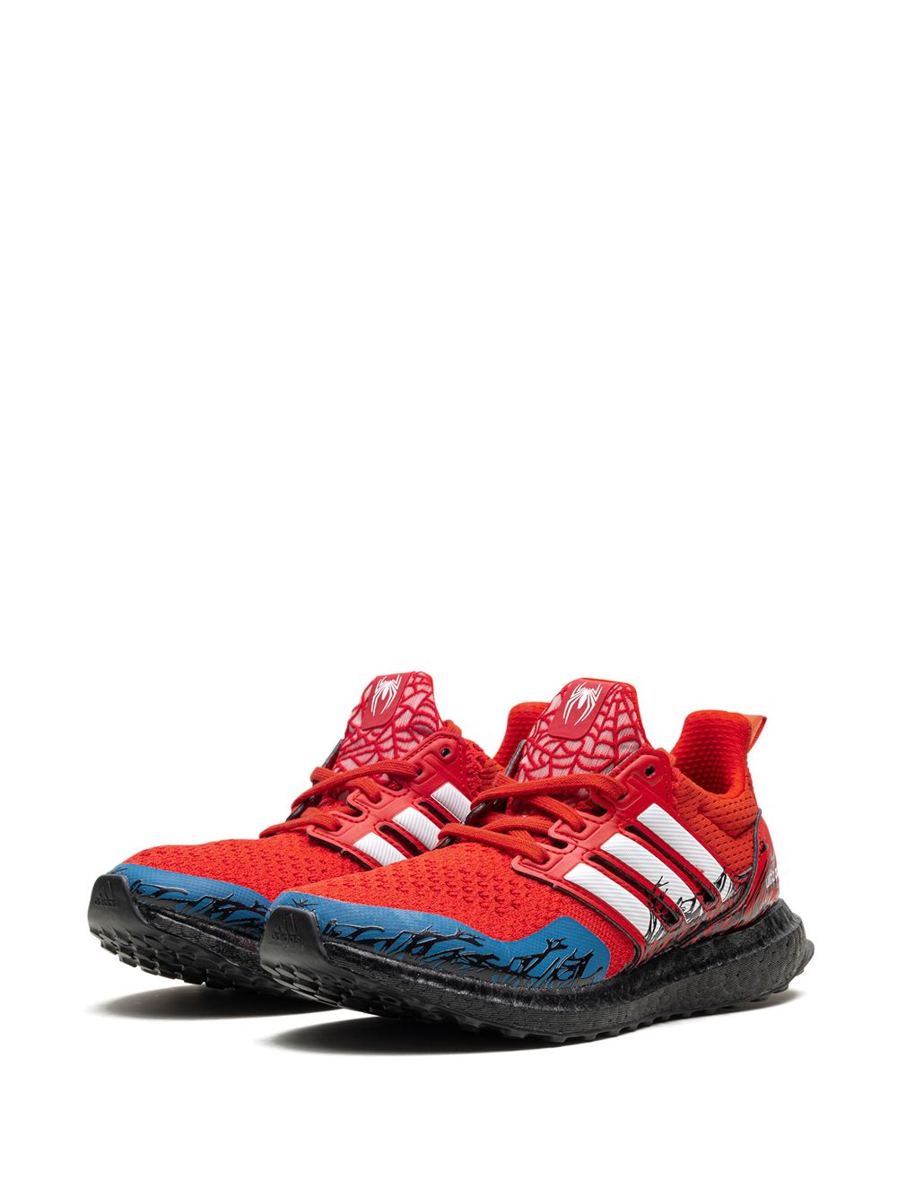 Shop Adidas Originals X Marvel Ultra Boost 1.0 "spider-man 2" Sneakers In Red
