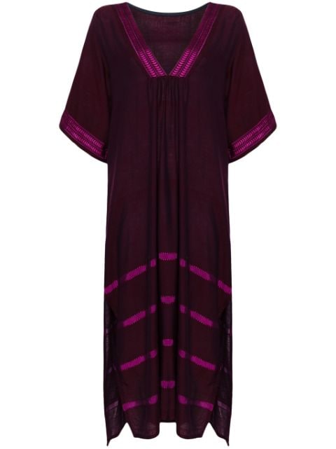 Edna cotton-blend maxi dress