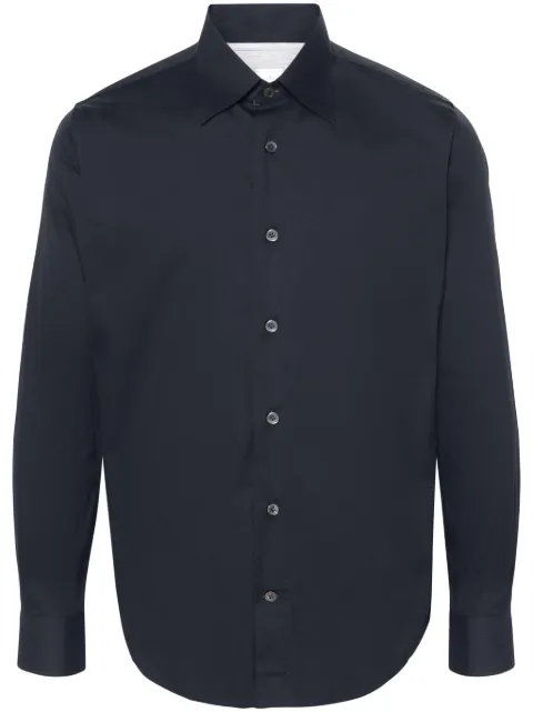 Eleventy pointed-collar shirt
