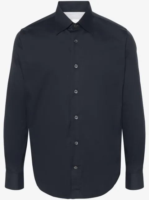 Eleventy pointed-collar shirt