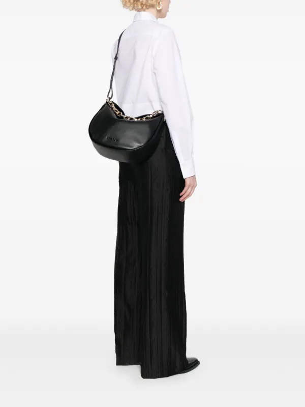 Dkny shoulder bag with chain on sale