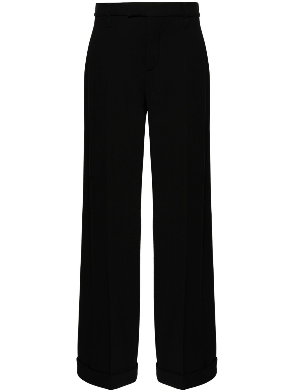Brunello Cucinelli Straight-leg Tailored Trousers In Black