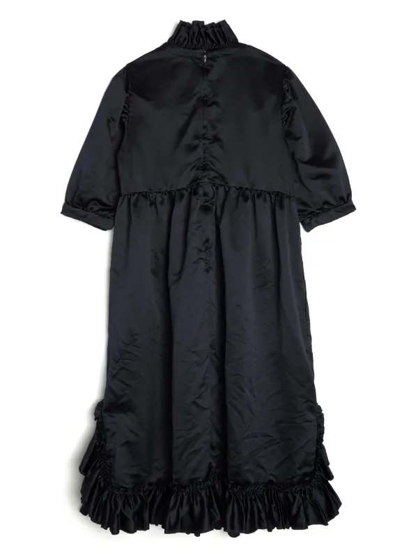 Comme Des Garçons Girl ラッフル サテンドレス | ブルー | FARFETCH JP 