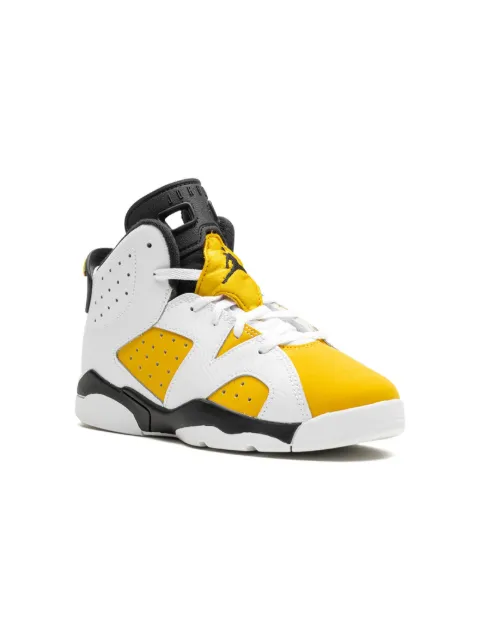 Jordan Kids Air Jordan 6 "Yellow/Ochre" sneakers