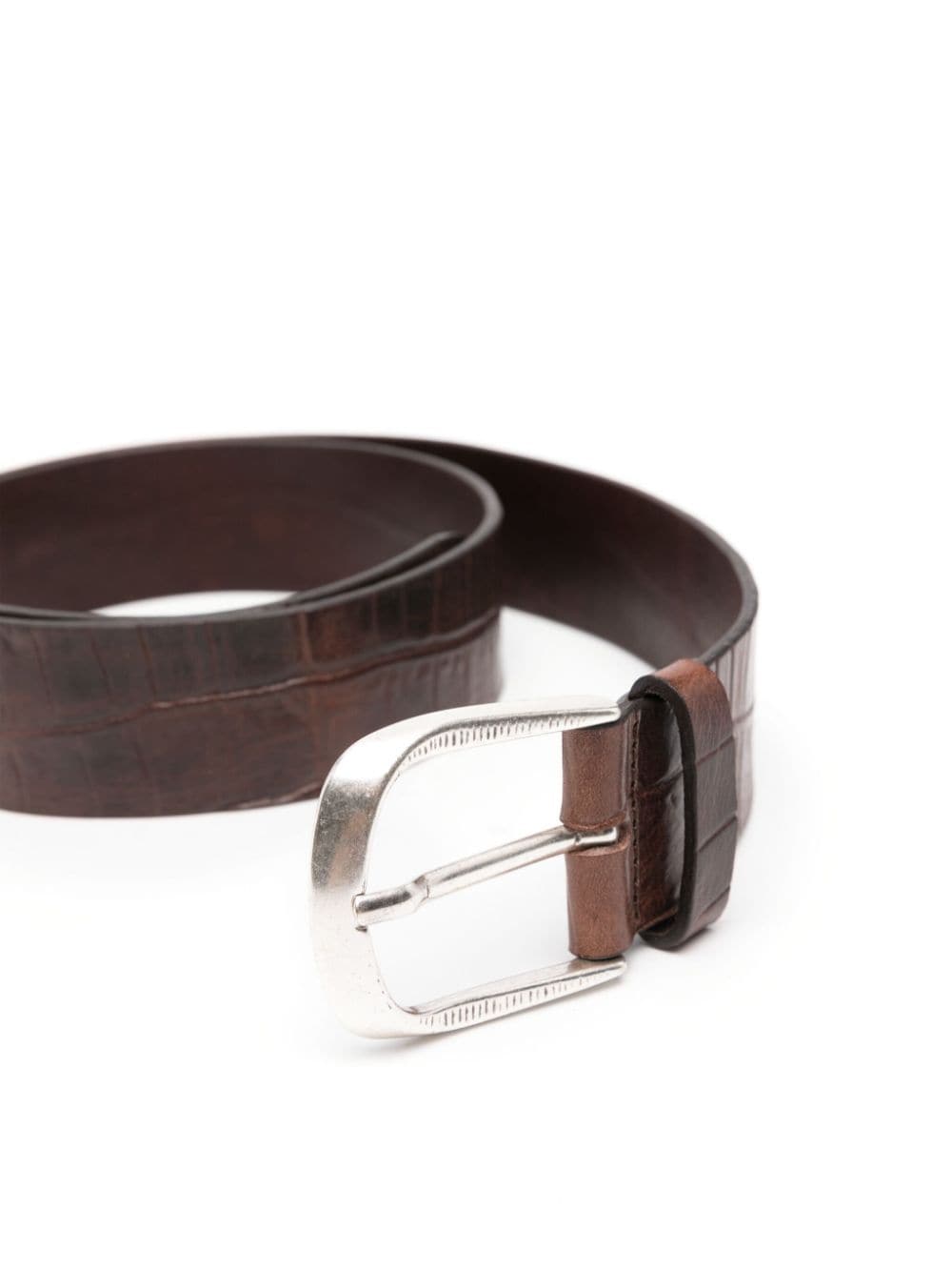 DONDUP Leren riem - Bruin