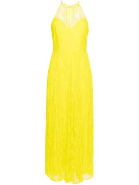 TWINSET vestido de fiesta con cuello halter