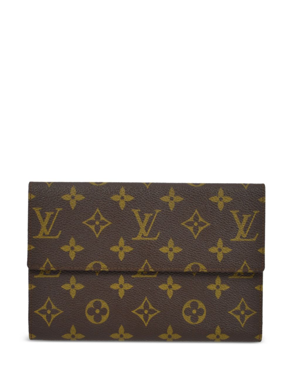 Louis Vuitton Pre-Owned 1990-2000s Pochette Passport tri-fold wallet - Brown