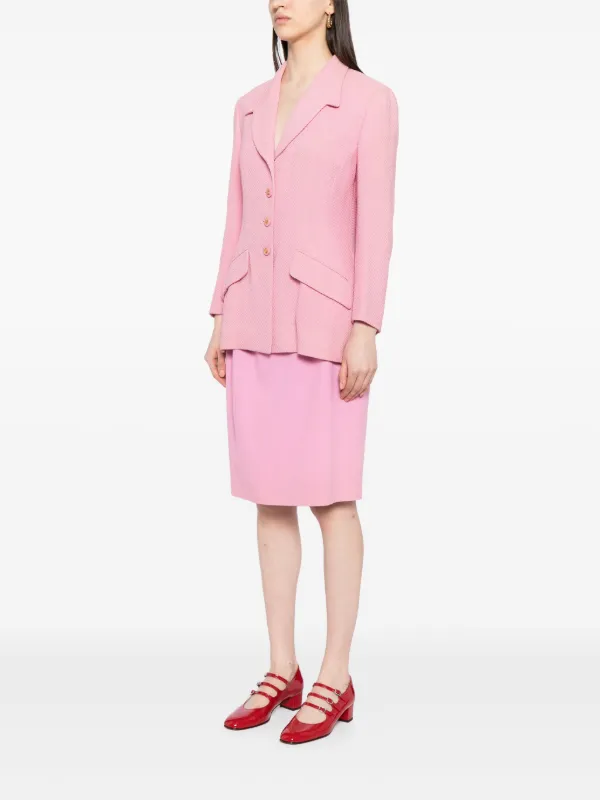 Celine pink blazer discount