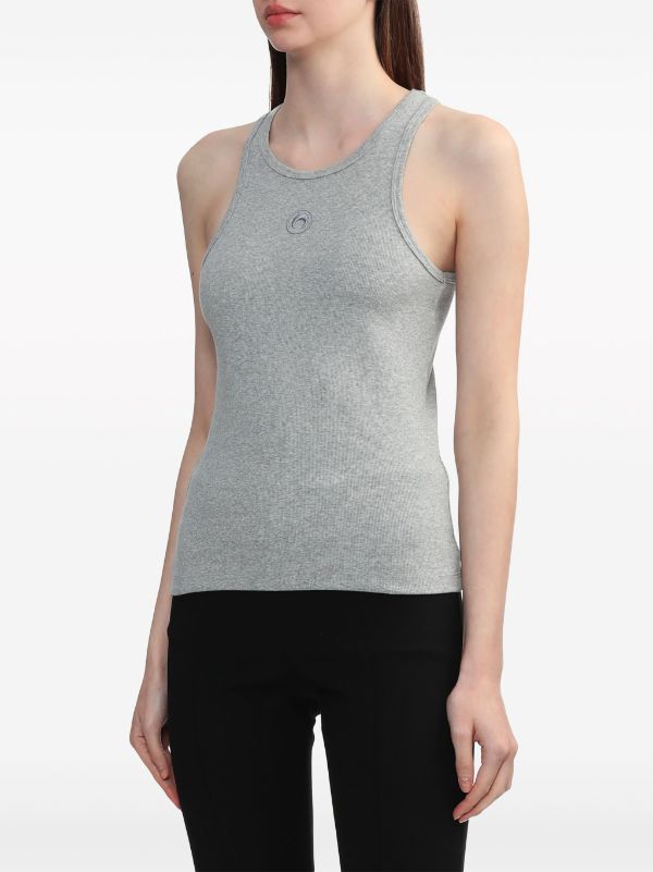 Marine Serre Crescent Moon-embroidered Tank Top - Farfetch