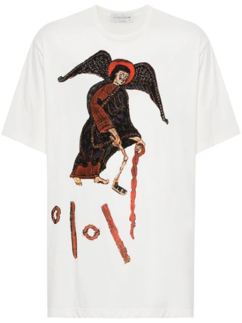 Yohji Yamamoto graphic-print T-shirt