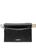 Jacquemus La Pochette Rond Carré clutch bag - Black