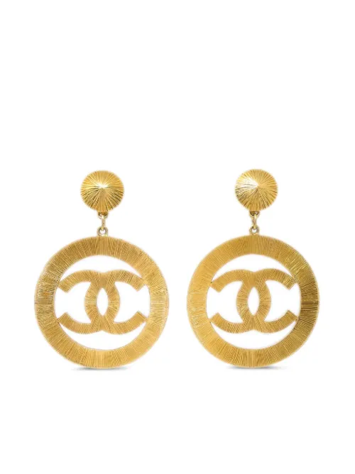 Boucles d'oreilles à clip (1993) - CHANEL Pre-Owned - Modalova