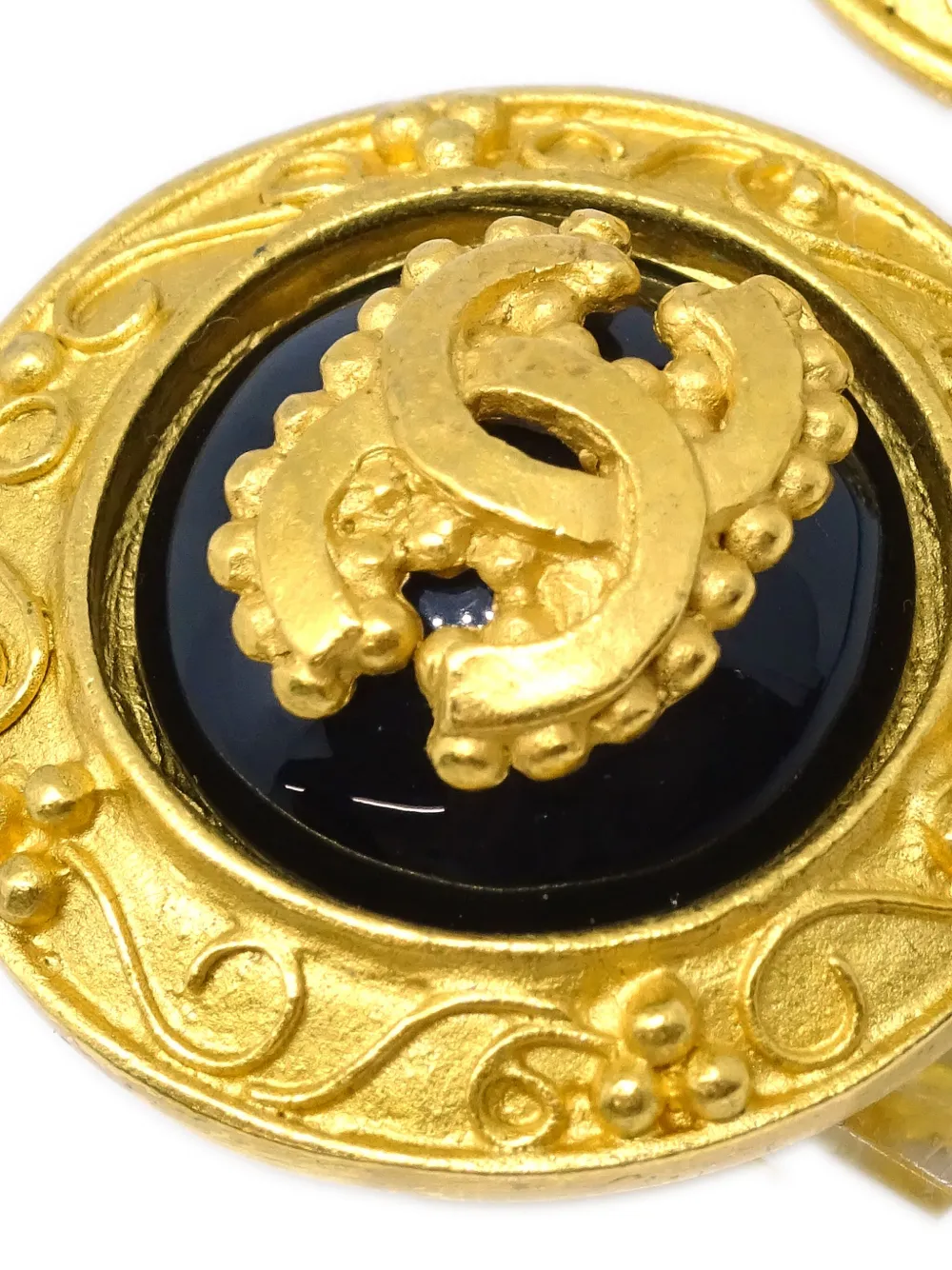 CHANEL Pre-Owned 1996 oorclips - Goud