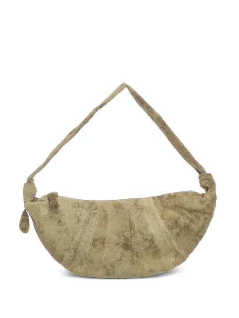 LEMAIRE large Croissant denim shoulder bag