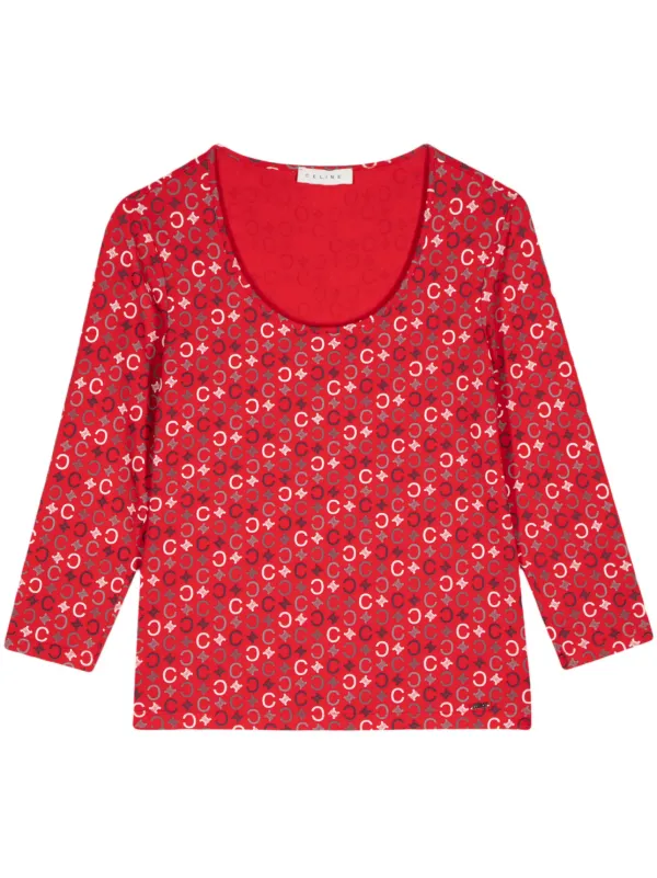 トップス 90s archive Celine Macadam t-shirt 22902415_53993701_600.jpg