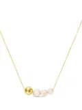 TASAKI 18kt yellow gold Sliced necklace