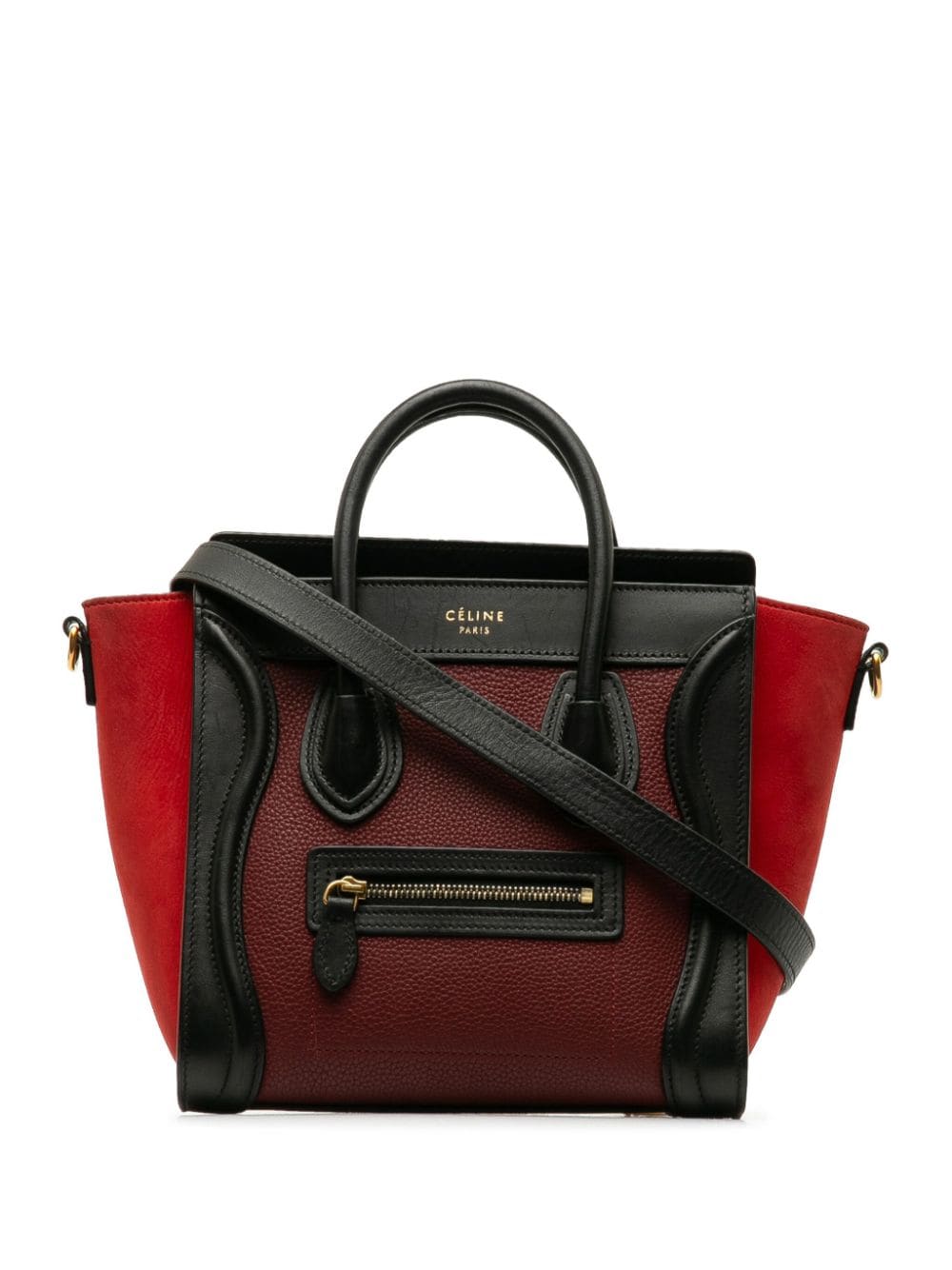Céline Pre-Owned 2015 Nano Luggage tote bag - Black