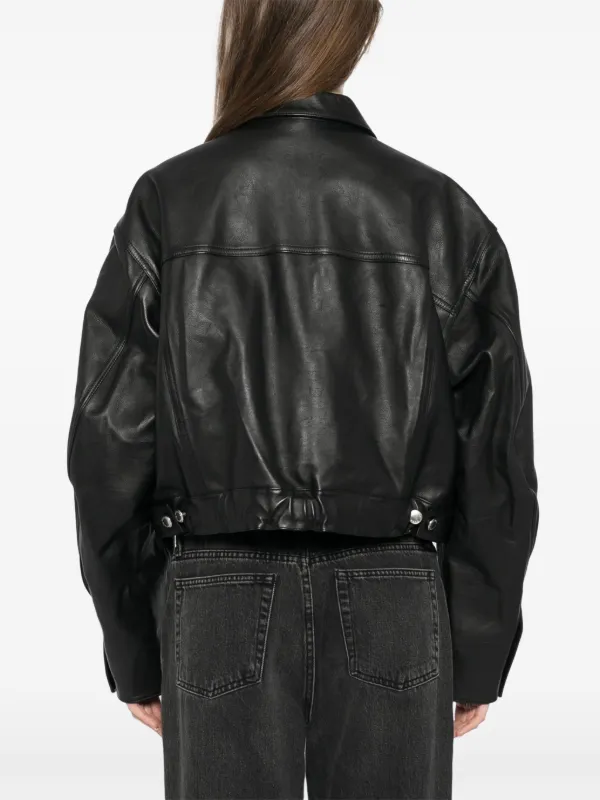 ジャケット Alexander Wang Black Denim Jacket 22902569_58693893_600.jpg