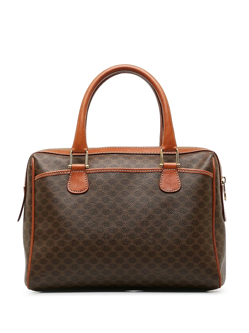 Céline Pre-Owned 1994 Macadam Boston handtas - Bruin