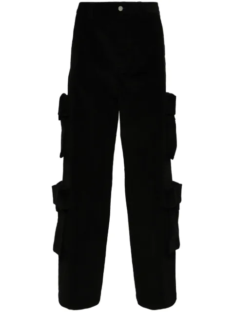 AMIRI pantalones de pana con tiro medio
