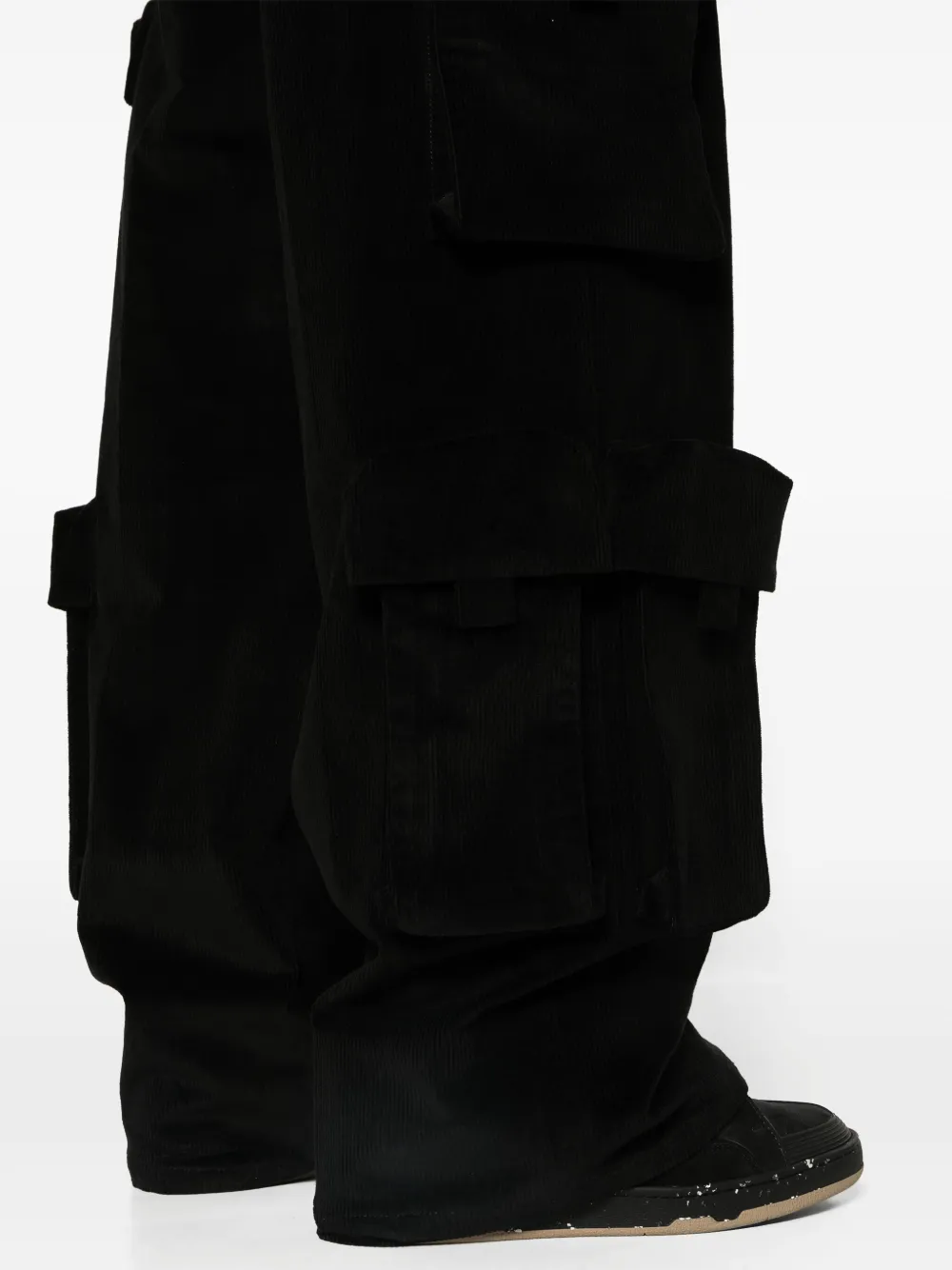 AMIRI Ribfluwelen broek Zwart
