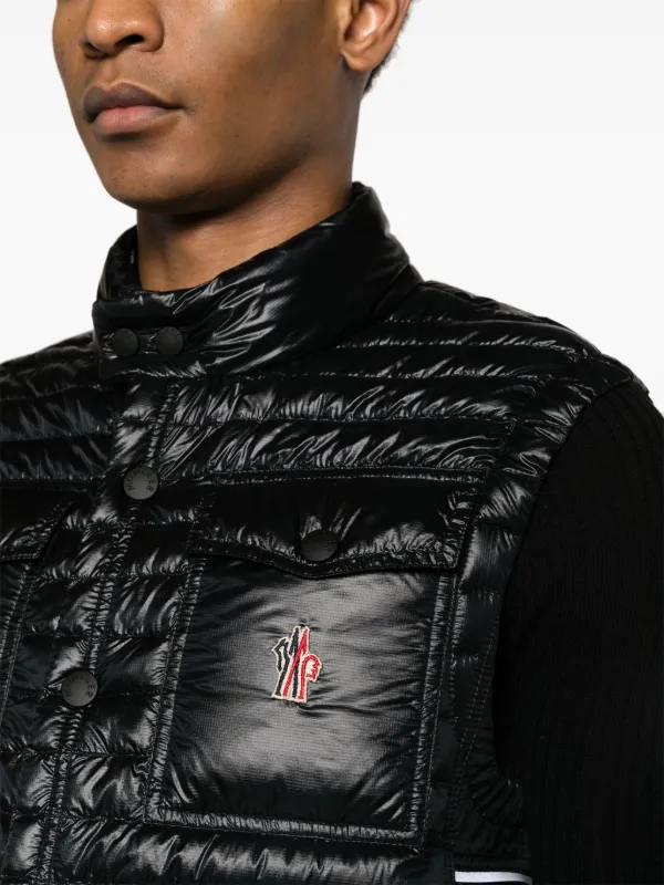 Moncler Grenoble Ollon down-feather Padded Gilet Black FARFETCH NO