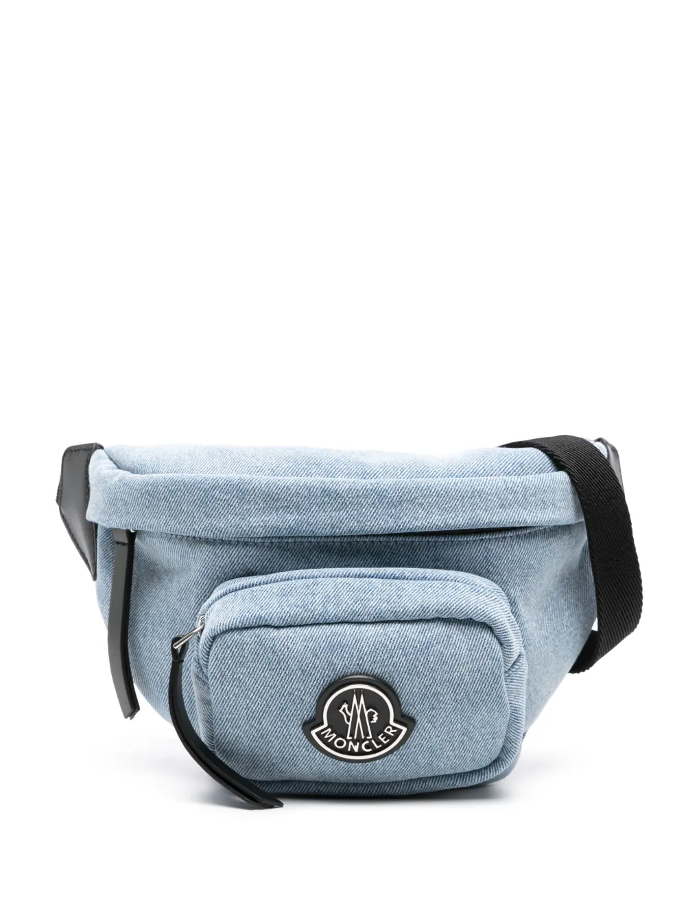 Moncler logo-patch Denim Belt Bag - Farfetch