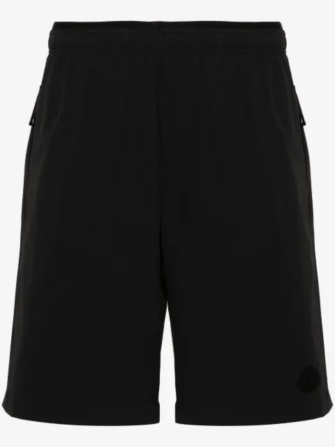Moncler elasticated-waist ripstop-texture shorts