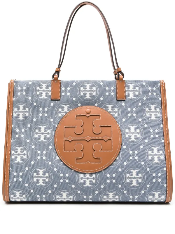 関税送料込み Tory Burch Ella Tote Ella Printed Tote: Women's Designer Tote Bags | Tory Burch