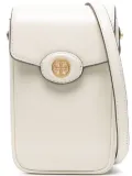 Tory Burch Robinson Spazzolato phone crossbody bag - Neutrals