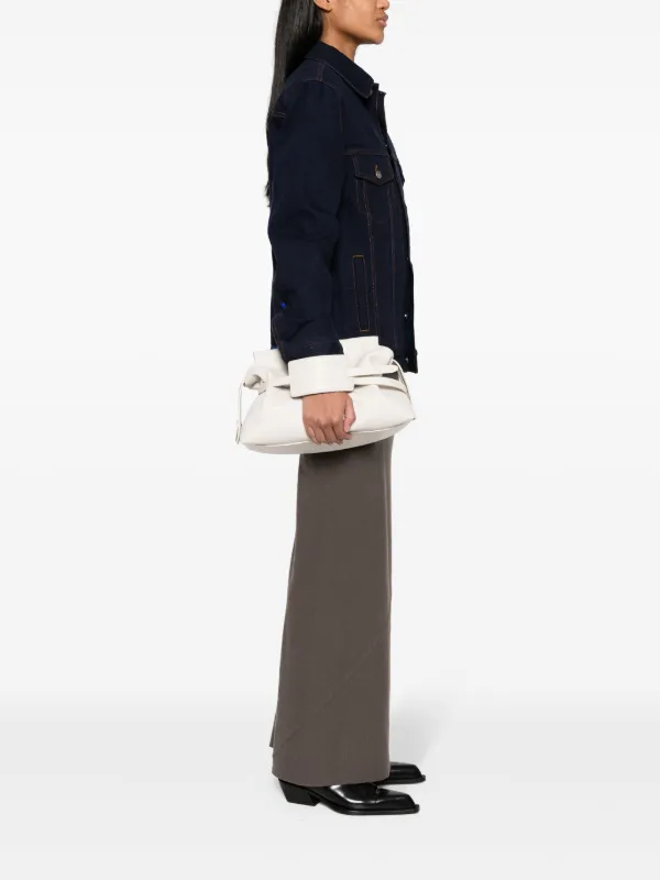 Off-White Zip Tie Clutch Bag | Neutrals | FARFETCH