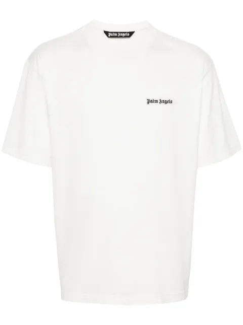 Palm Angels embroidered-logo cotton T-shirt