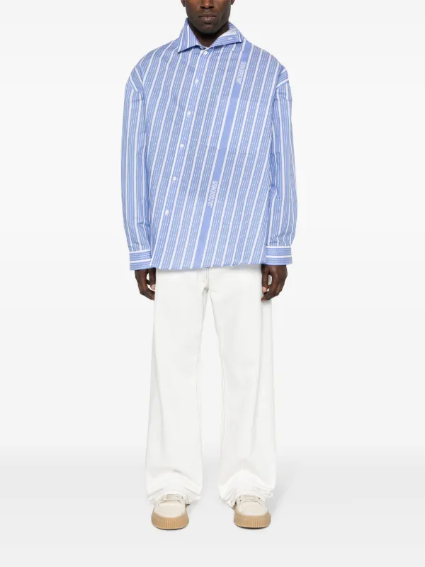 JACQUEMUS ジャックムス LE DE-NMES LARGE JEANS Le de-Nîmes large jeans | Jacquemus | OTTODISANPIETRO