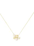TASAKI 18kt yellow gold M/G Sliced Bezel pearl necklace