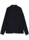Barena zip-up wool shirt jacket - Blue